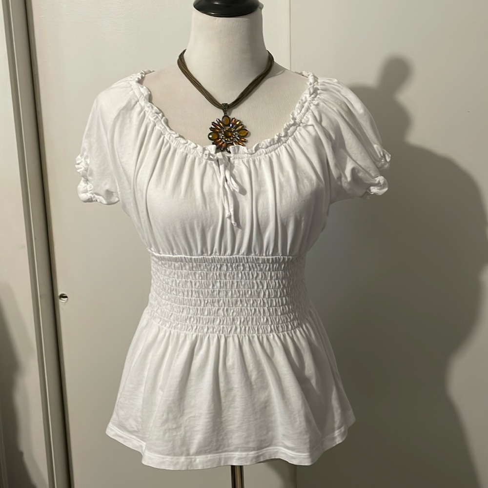 Ralph Lauren White Blouse